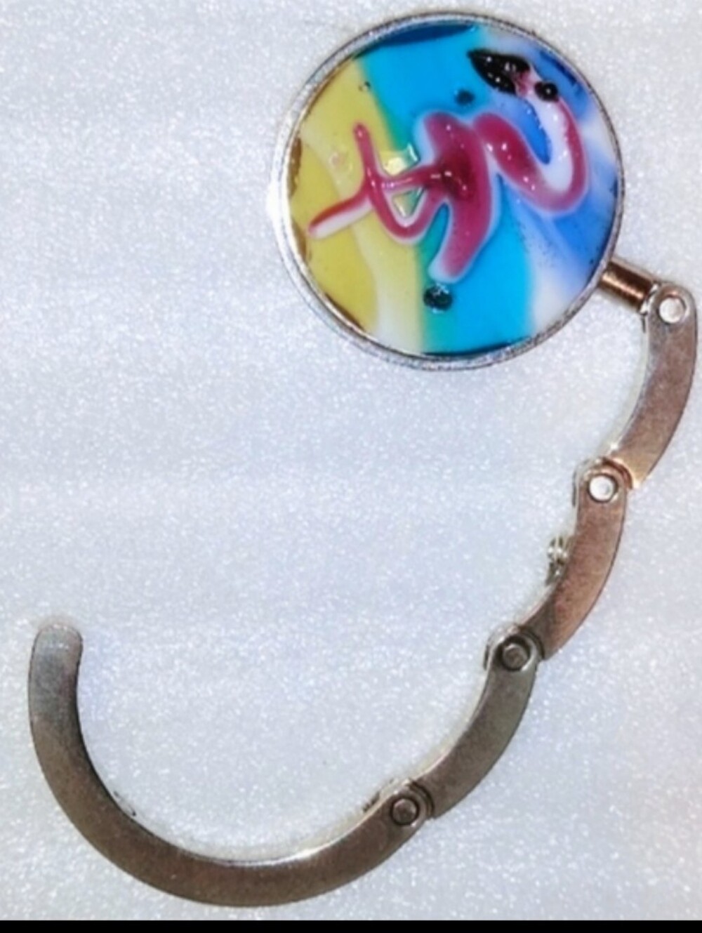 Pink Flamingo Beachbag Handbag Holder Hook